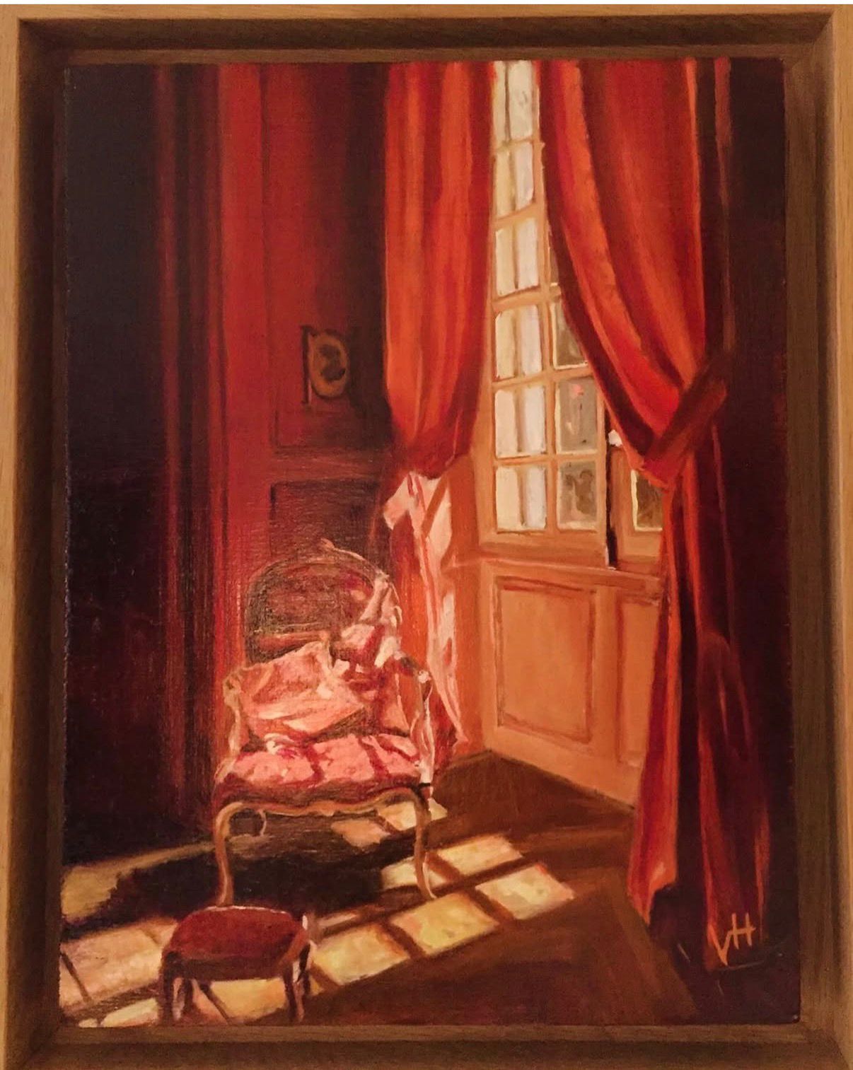 Painting by Véronique Henriot
